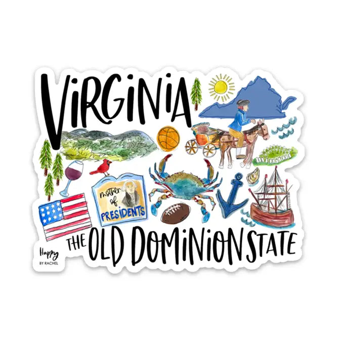 State of Virginia Magnet