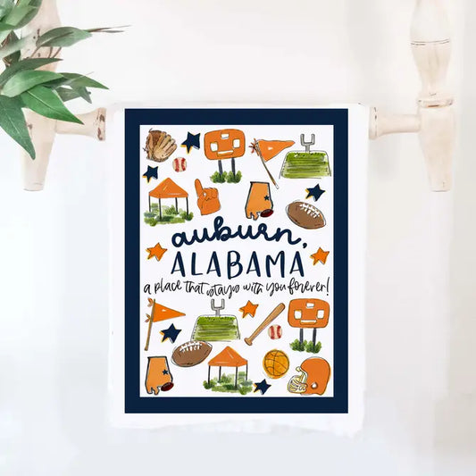Auburn, AL Multi Sport Towel