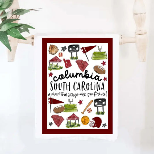 Columbia, SC Multi Sport Towel