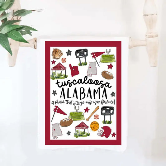 Tuscaloosa, AL Multi Sport Towel