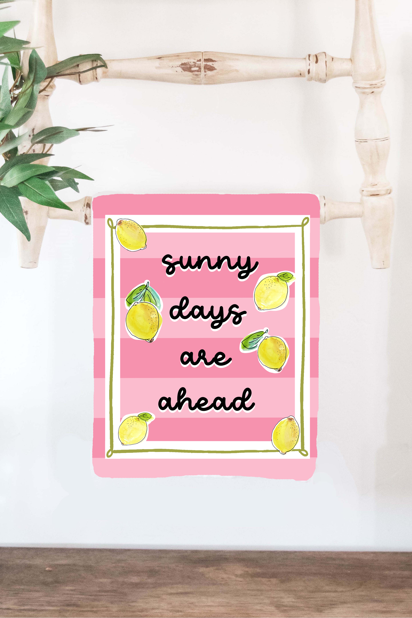 Sunny Days Are Ahead Lemon Towel
