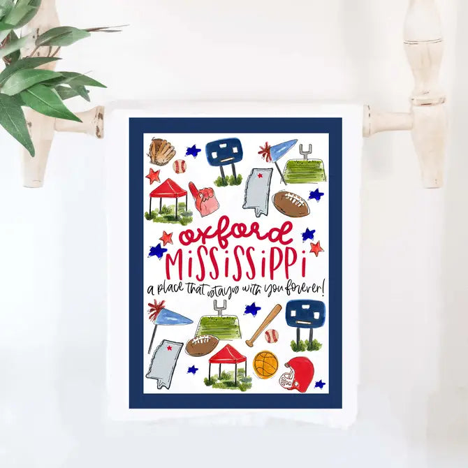 Oxford, MS Multi Sport Towel