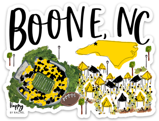 Boone, NC Sticker