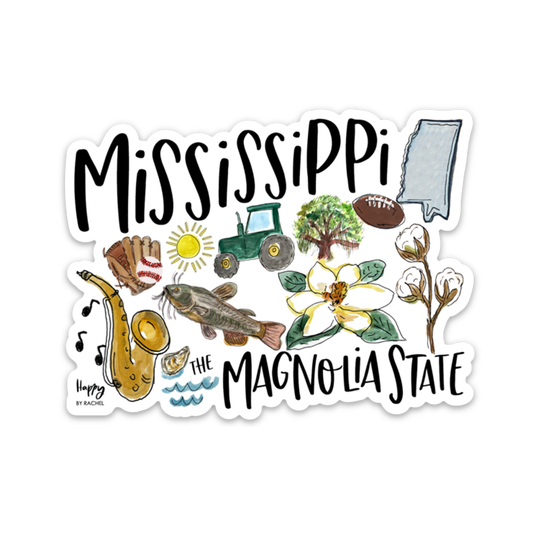 State of Mississippi Sticker