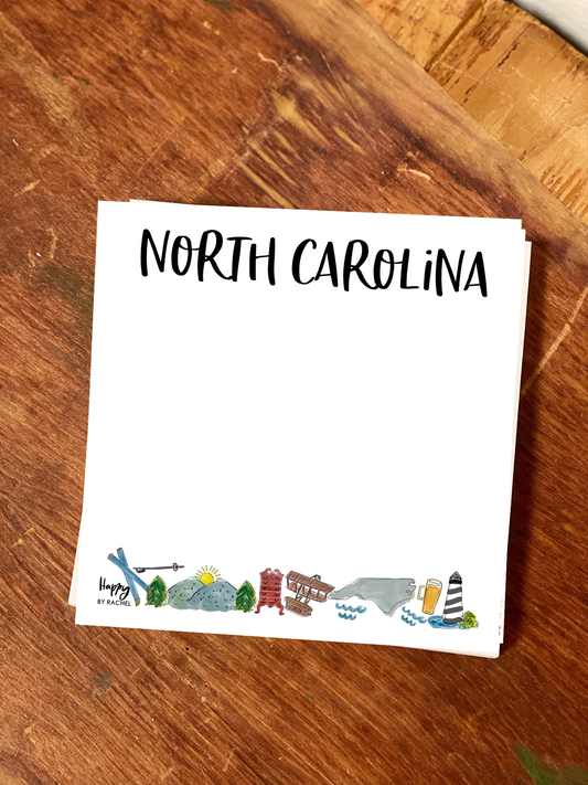 State of North Carolina Chunky Notepad-Stationary 100 page