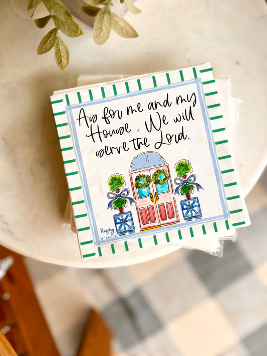 As For Me and My House Cocktail Napkins